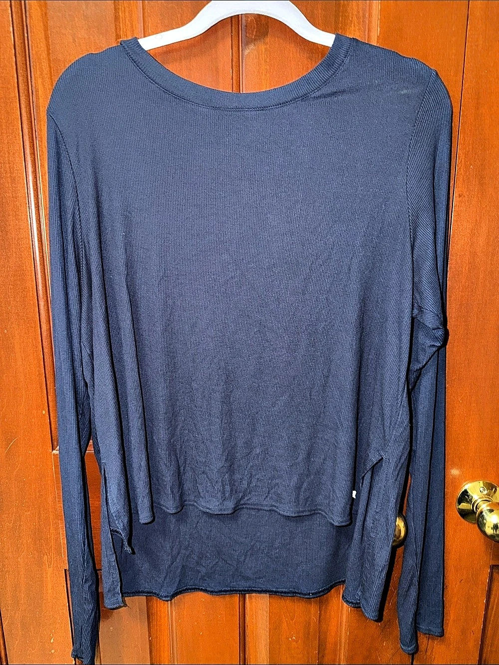 JoyLab Women's Long Sleeve Top in Navy Blue…Like New